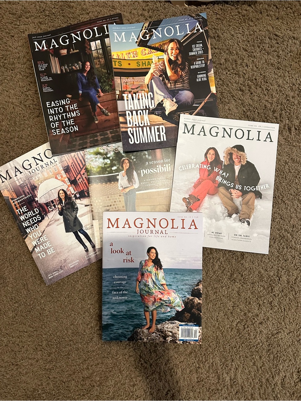 Magnolia Journal Magazine Set - Assorted Covers